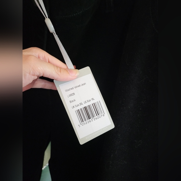 NWT PURE Collection black denim - Picture 6 of 9